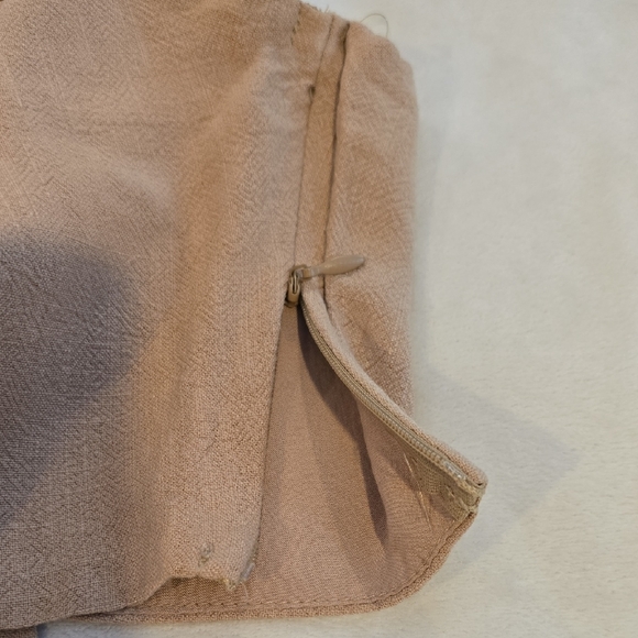 Style Rack Beige Ruched Crop Top - Picture 6 of 12